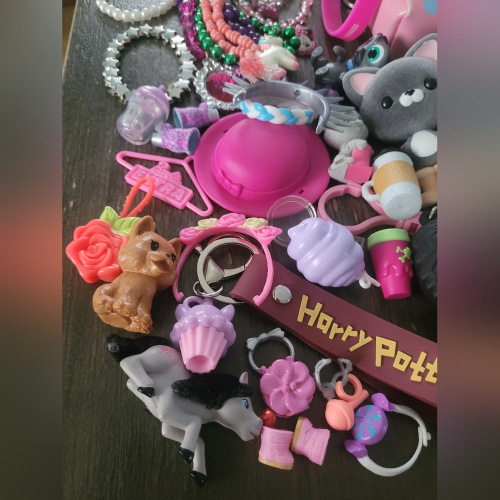 120+ Piece Girls Bundle Toys, L.O.L, Hello Kitty, Cinnamoroll, Magic Pixiling - Picture 5 of 12